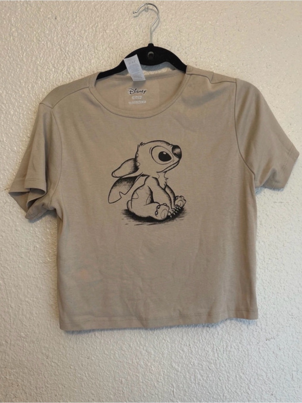 Disney Beige Stitch Sketch Graphic Tee